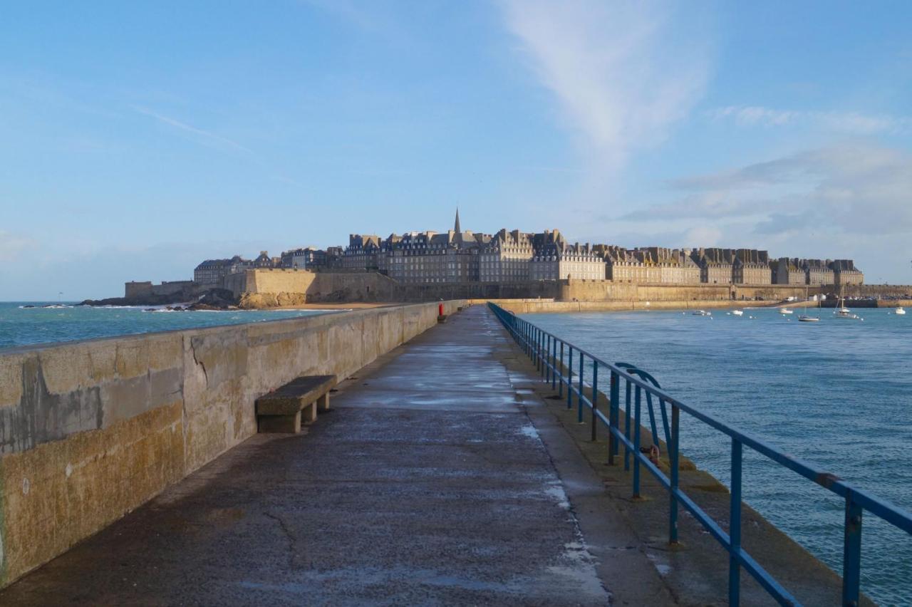 Cancale, Centre Ville, Triplex Le Pecheur Appartamento Esterno foto